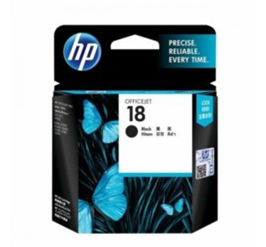 HP - C4936A (18) 黑色原裝墨盒