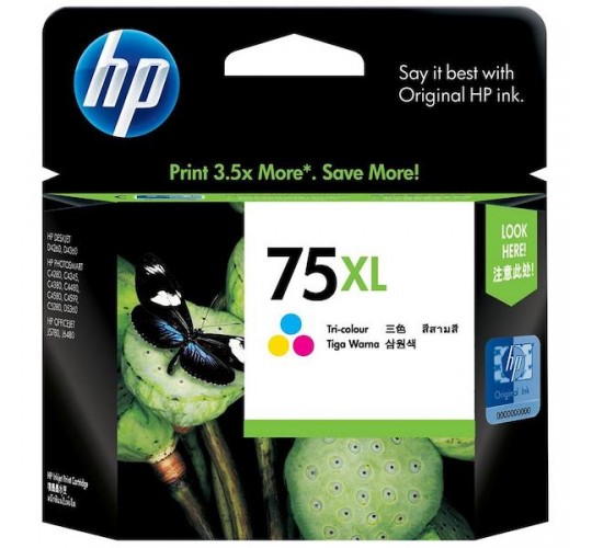 HP - CB338WA (75XL) 彩色原裝墨盒