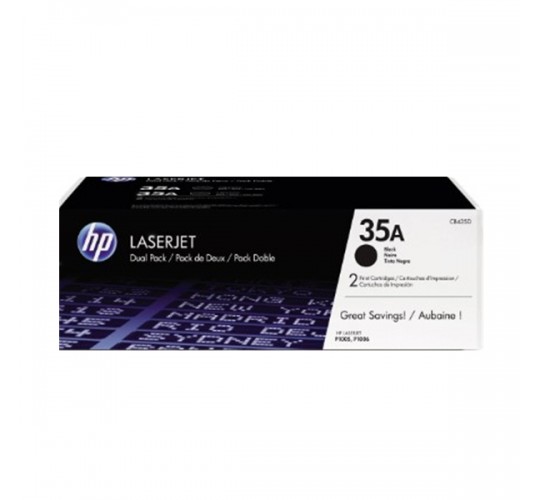 HP - CB435AD 黑色原裝碳粉盒