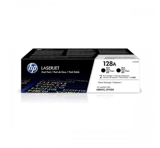 HP - CE320AD 黑色原裝碳粉盒