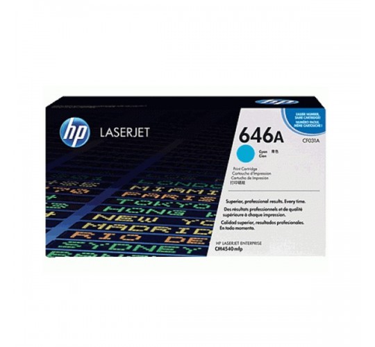 HP - CF031A 藍色原裝碳粉盒