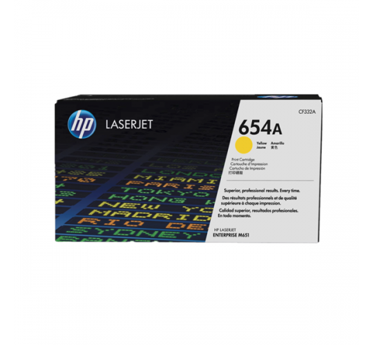 HP - CF332A 黃色原裝碳粉盒