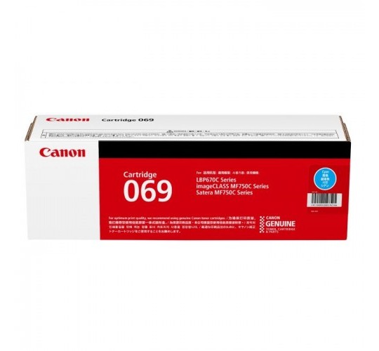 Canon - Cartridge 069C / CRG069C 藍色原裝碳粉盒