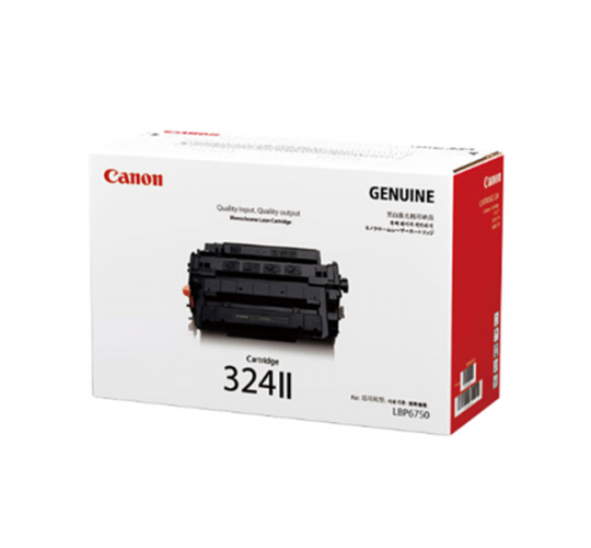 Canon - Cartridge-324II/ CRG-324II/ CRG324II 黑色原裝碳粉盒