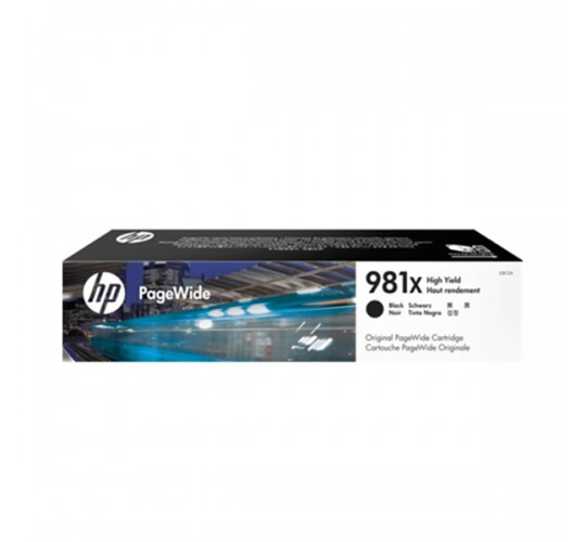 HP - L0R12A (981X) 黑色原裝墨盒
