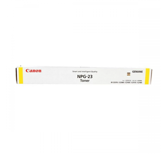Canon - NPG23Y / 8643A001 黃色原裝碳粉盒