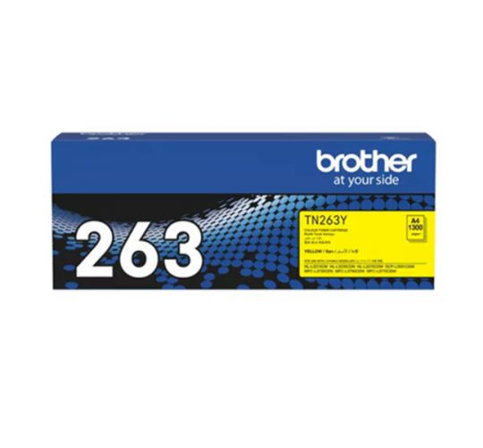 Brother - TN263Y 黃色原裝碳粉盒