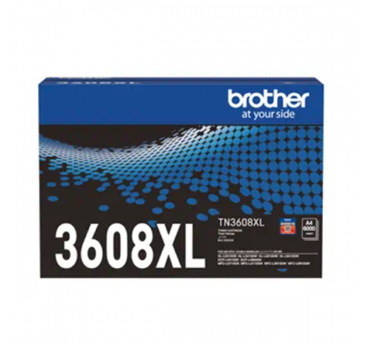 Brother - TN3608XL 黑色原裝碳粉盒