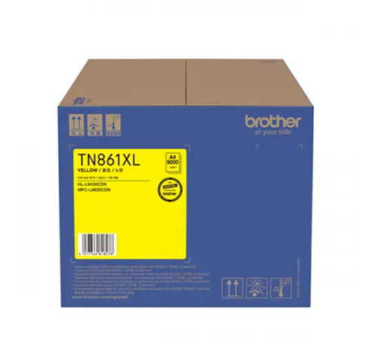 Brother - TN861XLY 黃色原裝碳粉盒