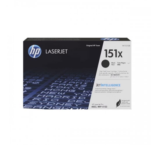 HP - W1510X (151X) 黑色原裝碳粉盒