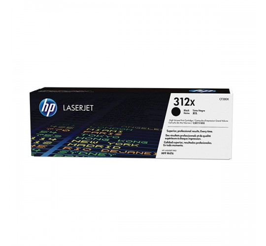 HP - CF380X (312X) 黑色原裝碳粉盒