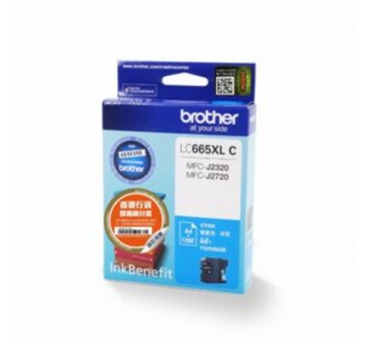 Brother - LC665XLC 藍色原裝墨盒