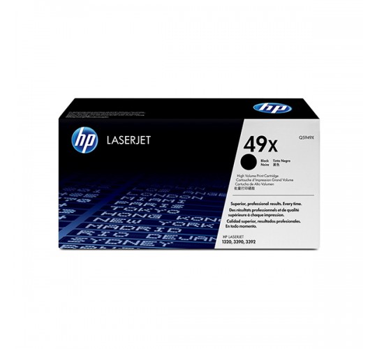 HP - Q5949X (49X) 黑色原裝碳粉盒