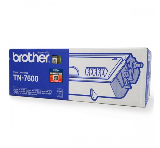 Brother - TN7600 / TN540 黑色原裝碳粉盒